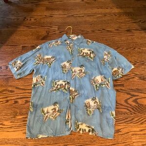 Men’s Paradise Collection blue size L shirt